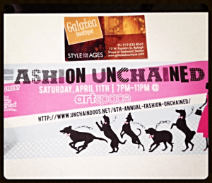 Unchained Fashion Show at ArtSpace