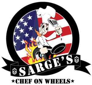 Sarge's Chef on Wheels logo
