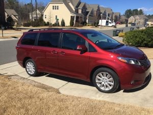 Our week with the Toyota Sienna 1 sienna