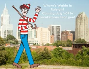 Where's Waldo Raleigh