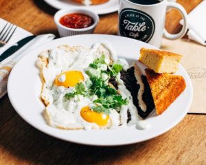 A Place at the Table Huevos Rancheros Breakfast