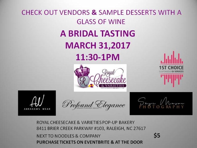 Bridaltasting