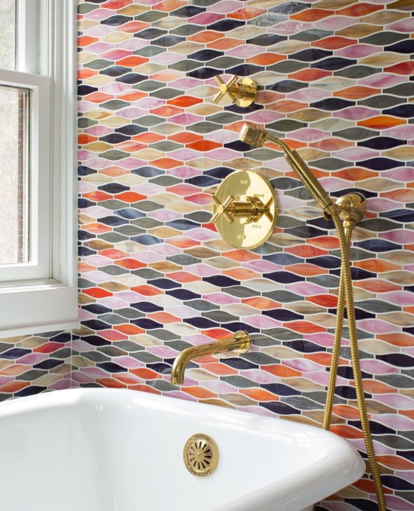 Byrd Tile Colorful Bathroom Tile