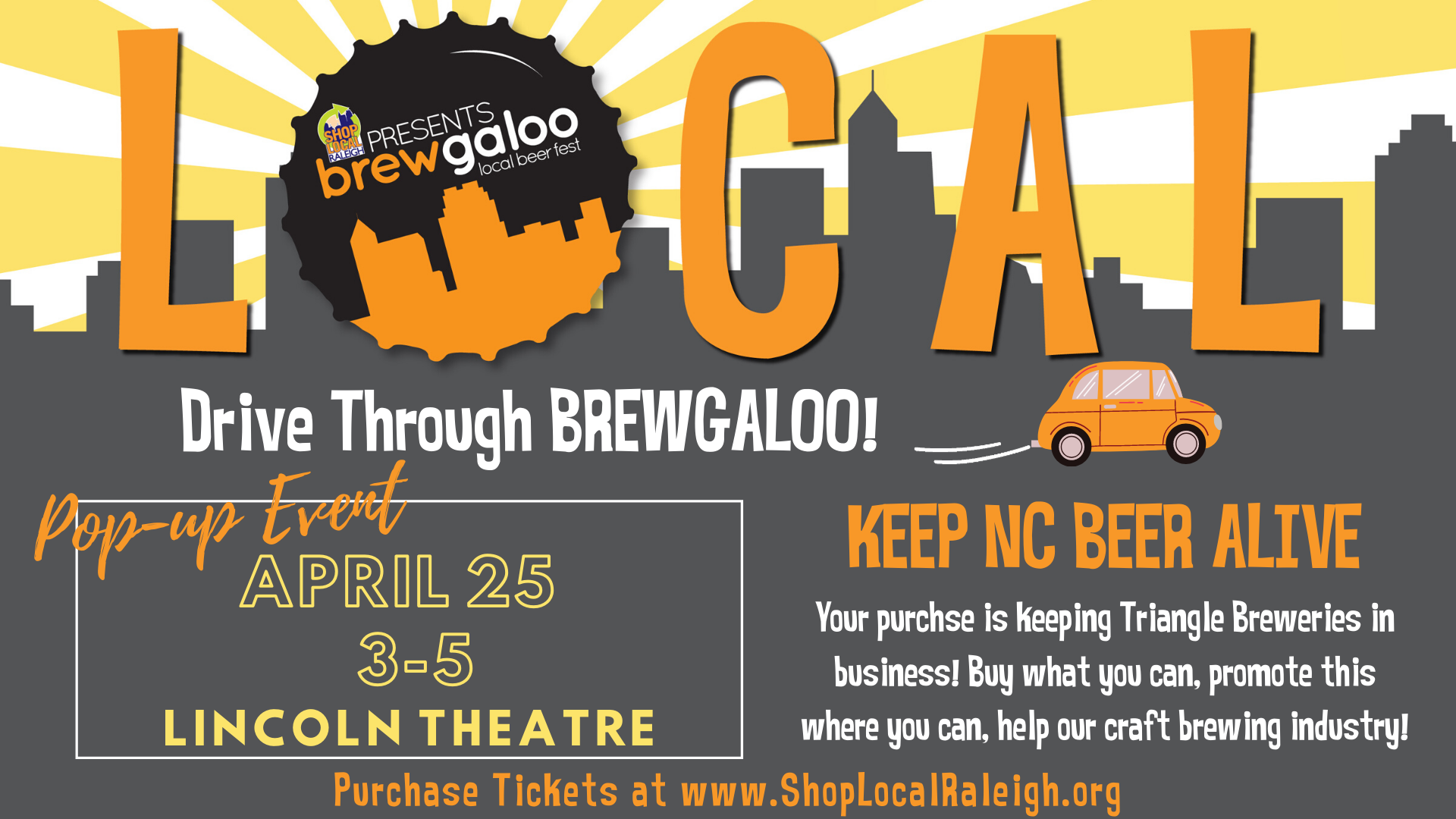 Brewgaloo NC Craft Beer Festival Shop Local Raleigh