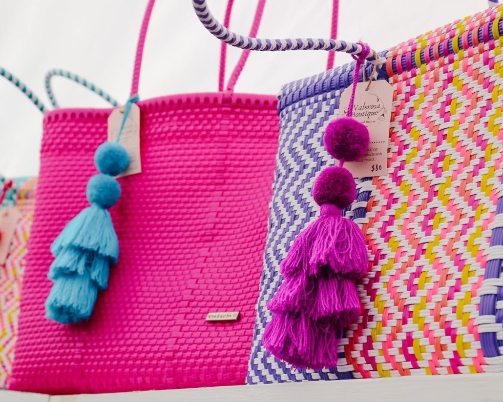 Valerosa Boutique bags made from recycled materials