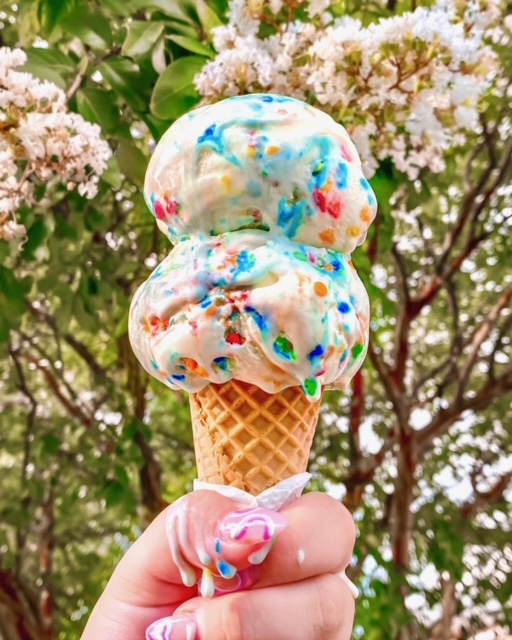 cake batter double scoop 1