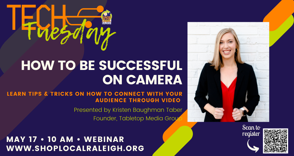 Tech Tuesday - How to be Successful on Camera