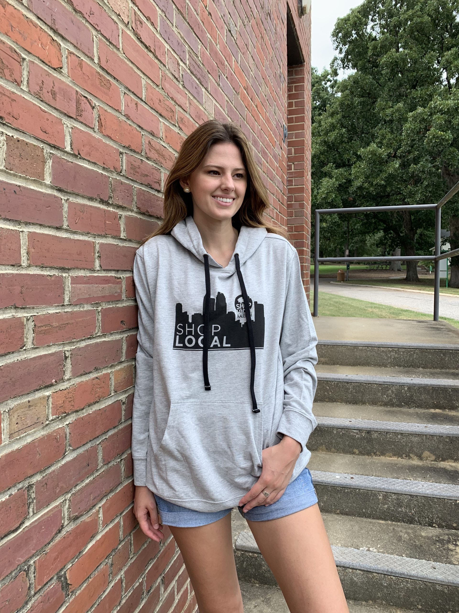 Shop Local Raleigh Hoodie 3 Shop Local Raleigh Sweatshirt