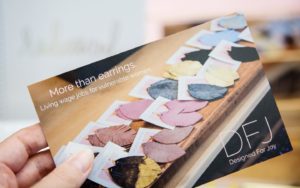 Designed For Joy Earrings Info Card