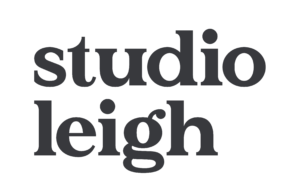 StudioLeigh Logo V Grey 300x194