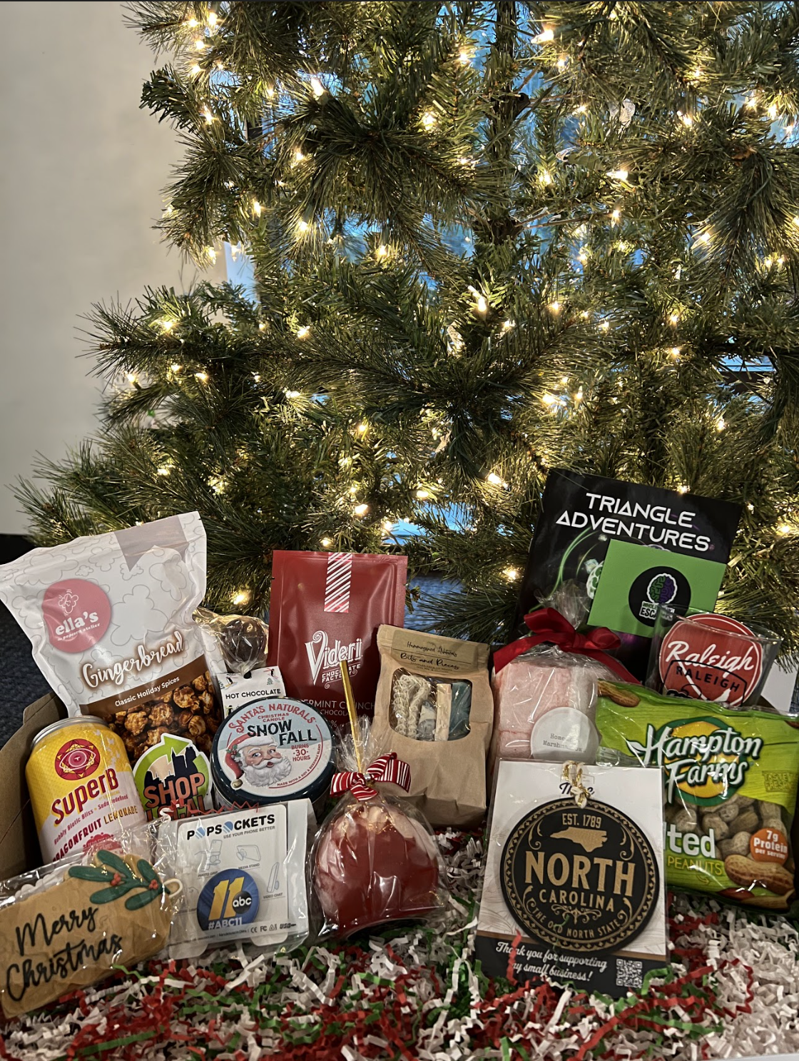 News 65 Raleigh Christmas Parade Gift Boxes