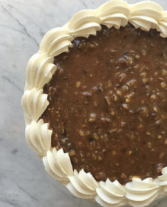 The Cupcake Shoppe Bourbon Pecan Caramel Cake