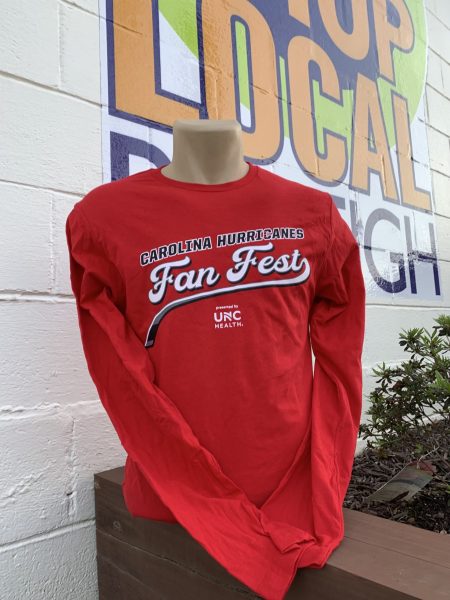 Carolina Hurricanes Fan Fest - Red Long Sleeve T-Shirt 1 Carolina Hurricanes Fan Fest - Red Long Sleeve T-Shirt
