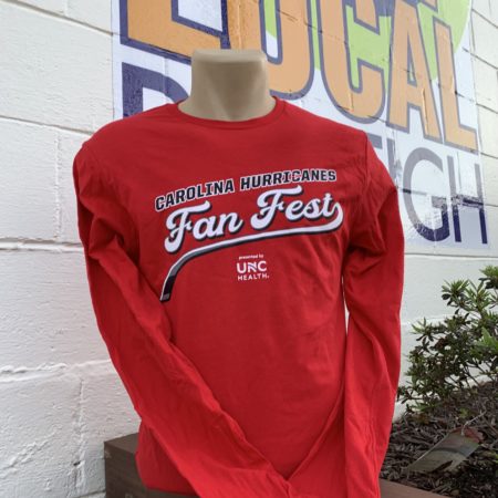 Carolina Hurricanes Fan Fest - Red Long Sleeve T-Shirt