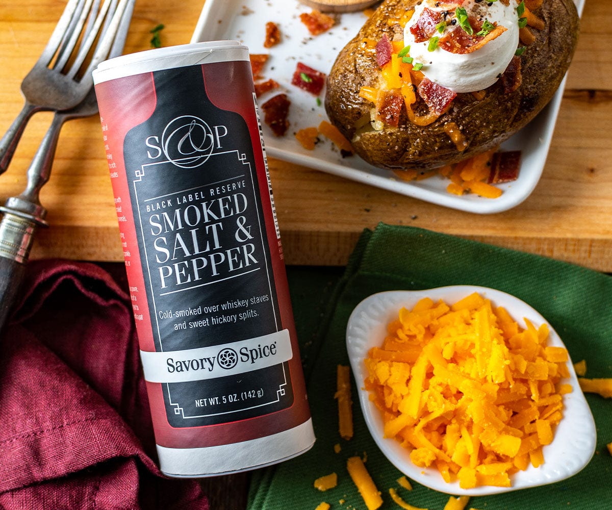 smoked salt and peper