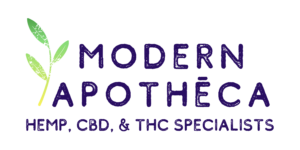 Modern Logo Hemp Specialists BLUE TEXT 300x150