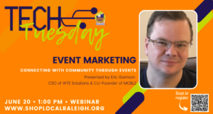 SLR Member Resources 6 June Tech Tuesday - Event Marketing