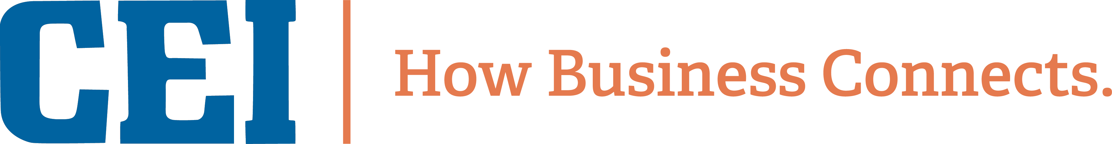 CEI Logo Horizontal Blue Orange 1
