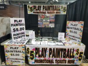 Paintball Booth