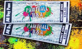 PaintballUSA ticket