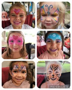 Rainbow Brushes and Balloons