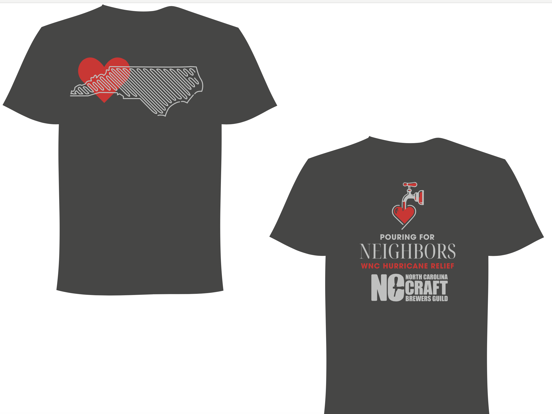 WNC Relief Shirts Fundraiser 1