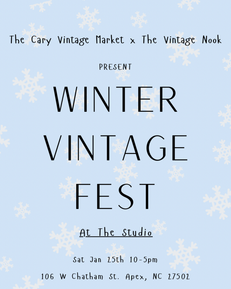 The Cary Vintage Market The Vintage Nook 768x960
