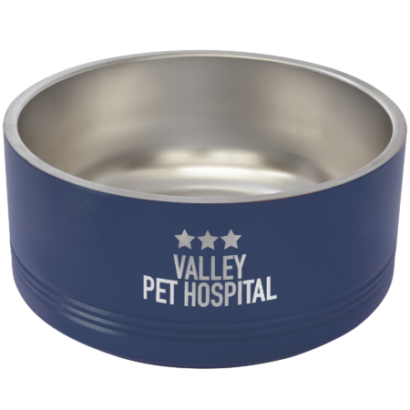 Branded and personalized pet food/water bowl