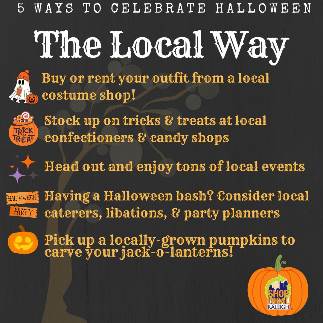 Celebrate Halloween Locally in Raleigh