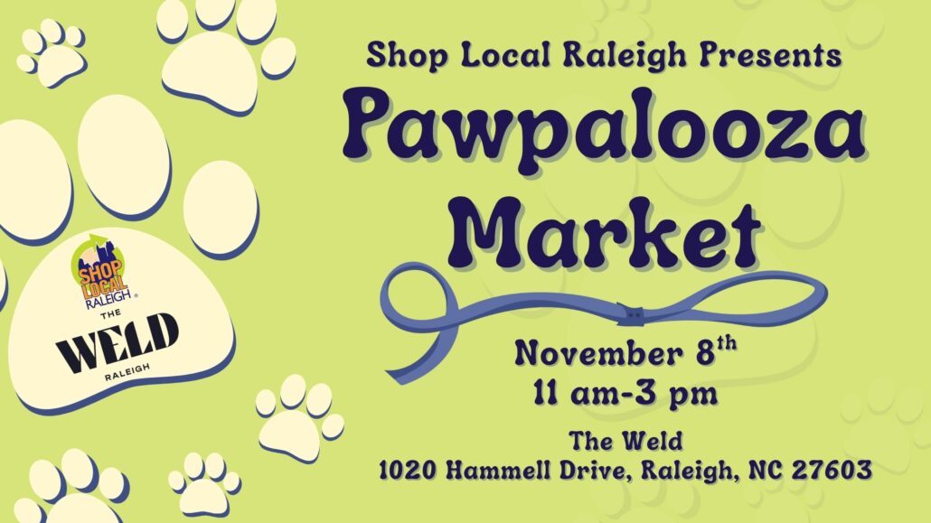 Pawpalooza Market Shop Local Raleigh Events
