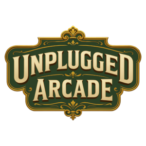 UnpluggedArcade LogoFinal White2 300x300