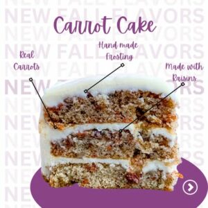 Easter Hoppenings: Local Sweet Treats! 5 carrot cake pic