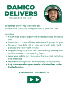 Damico Delivers Transportation of the Heart 232x300