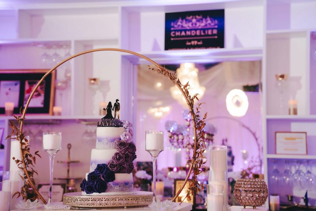 Chandelier event space 3