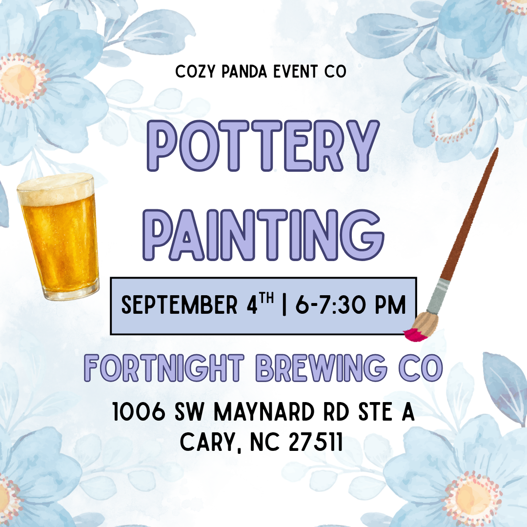 Pottery Painting with Cozy Panda — Arts & culture in Pottery Painting with Cozy Panda · Cary, North Carolina