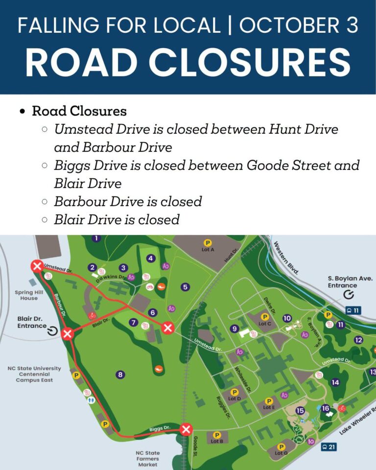 Dix Park Road Closures FFL 2026