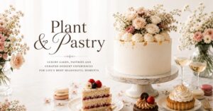 Plant and pastry logo SLR webstie 300x157