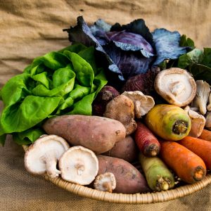 Red Tractor Provisions Produce Basket